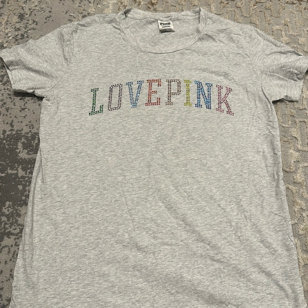 LOVE PINK short sleeve shirt